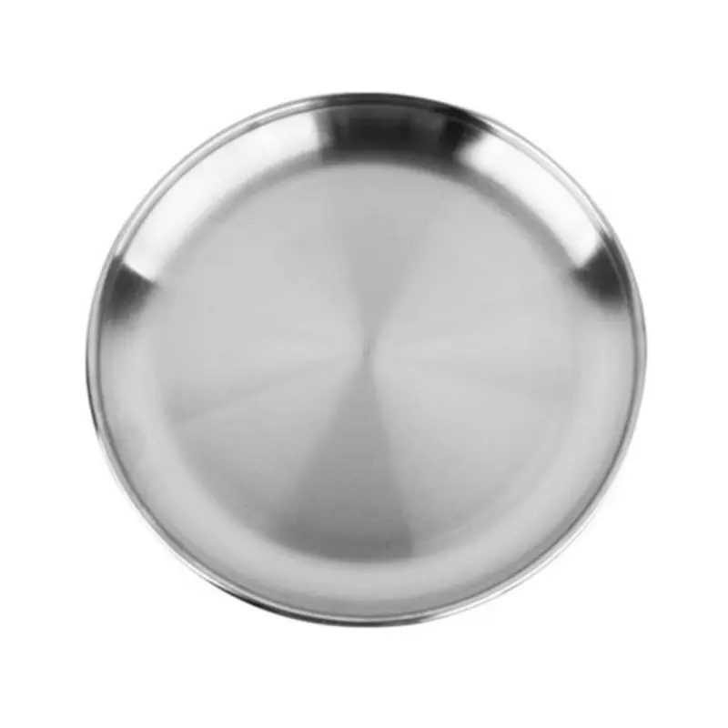 Outdoor Camping Hiking BBQ Tableware Stainless Steel Dish Round Tray Mess Plate Dinner Plate Food Container Holder
Outdoor Camping Hiking BBQ Tableware Stainless Steel Dish Round Tray Mess Plate Dinner Plate Food Container Holder