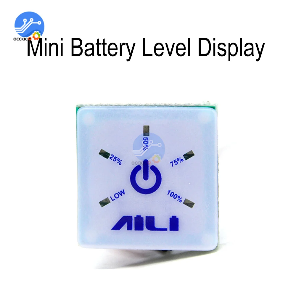 1S 2S 3S 4S 5S 6S 7S 12V Lead-acid Lithium Iron Phosphate Lithium Battery Power Display Panel With Undervoltage Indication
1S 2S 3S 4S 5S 6S 7S 12V Lead-acid Lithium Iron Phosphate Lithium Battery Power Display Panel With Undervoltage Indication