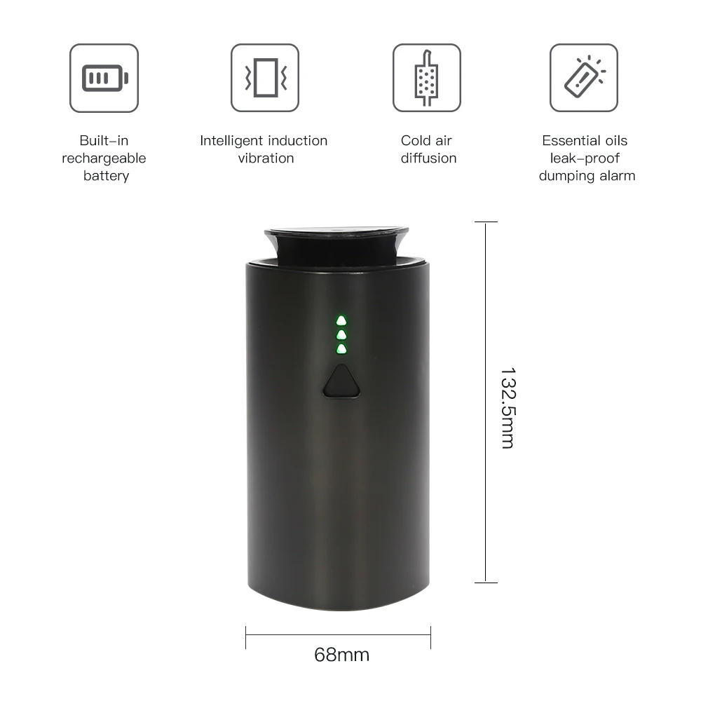 Leakproof Smart Car Air Fresheners Aroma Diffuser Wholesaleprice Fragrance Scent Machine with 2500ma Rechargeable Battery
Leakproof Smart Car Air Fresheners Aroma Diffuser Wholesaleprice Fragrance Scent Machine with 2500ma Rechargeable Battery