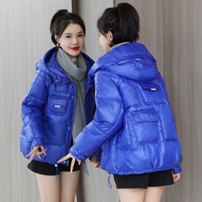 Women's Down Cotton Jacket Short Female Winter Clothes Korean Version Loose Fitting Hooded Cotton Jacket Bread Jacket
Women's Down Cotton Jacket Short Female Winter Clothes Korean Version Loose Fitting Hooded Cotton Jacket Bread Jacket