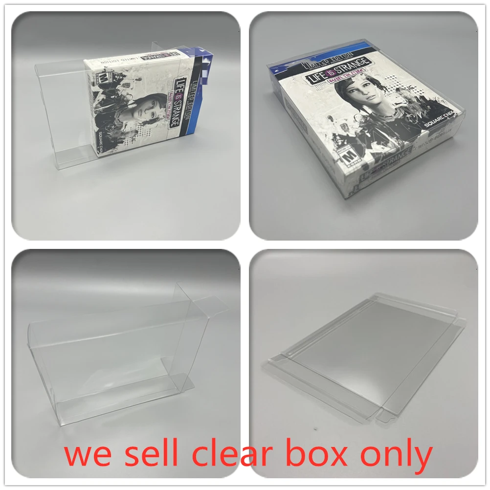 PET Box Protector For Life is Strange Before the Storm Collect Boxes For PlayStation 4 PS4 Game Case Shell Clear Display Cases
PET Box Protector For Life is Strange Before the Storm Collect Boxes For PlayStation 4 PS4 Game Case Shell Clear Display Cases