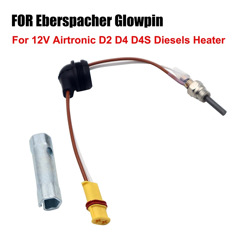 12V Fit For Eberspacher Glowpin Glow Pin Plug 1000-8000KVA For Airtronic D2 D4 D4S Diesels Heater Glow Plug Wrench 252069011300
12V Fit For Eberspacher Glowpin Glow Pin Plug 1000-8000KVA For Airtronic D2 D4 D4S Diesels Heater Glow Plug Wrench 252069011300