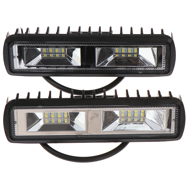 2x 48w 6-inch Automobile Driving Fog Lamp 16led Bulb Spotlight Pole Off-road Working Lamp Is Suitable For Most Dc 12-24 V Vehic
2x 48w 6-inch Automobile Driving Fog Lamp 16led Bulb Spotlight Pole Off-road Working Lamp Is Suitable For Most Dc 12-24 V Vehic