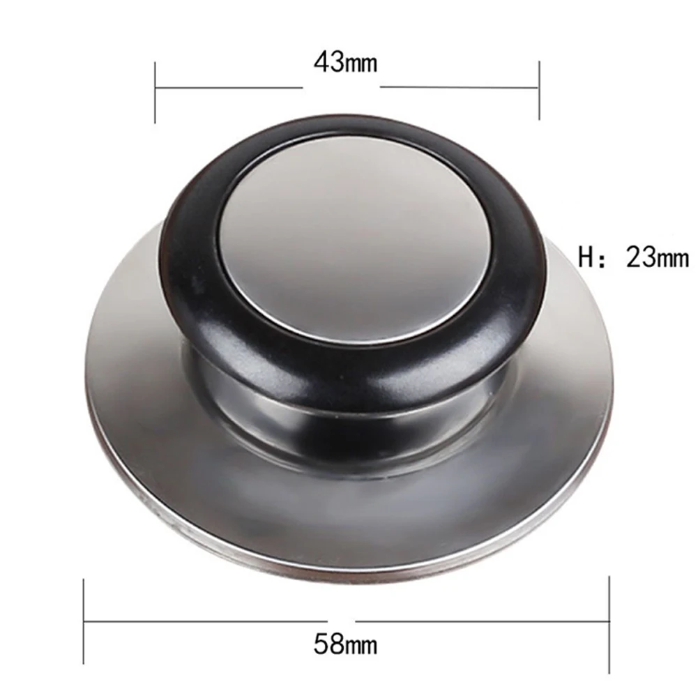 2pcs Replacement Lifting Handle Universal Pot Lid Holding Handle Glass Lib Cover Knob Cap For Kitchen Cookware Handgrip
2pcs Replacement Lifting Handle Universal Pot Lid Holding Handle Glass Lib Cover Knob Cap For Kitchen Cookware Handgrip