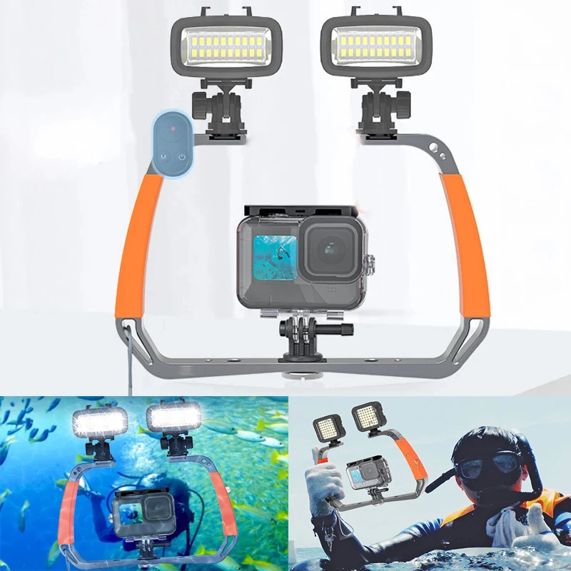 Handheld Handle Hand Grip Stabilizer Underwater Scuba Diving Dive Tray Mount For GoPro 10 Insta360 One RS R DJI Action 2 Cameras
Handheld Handle Hand Grip Stabilizer Underwater Scuba Diving Dive Tray Mount For GoPro 10 Insta360 One RS R DJI Action 2 Cameras