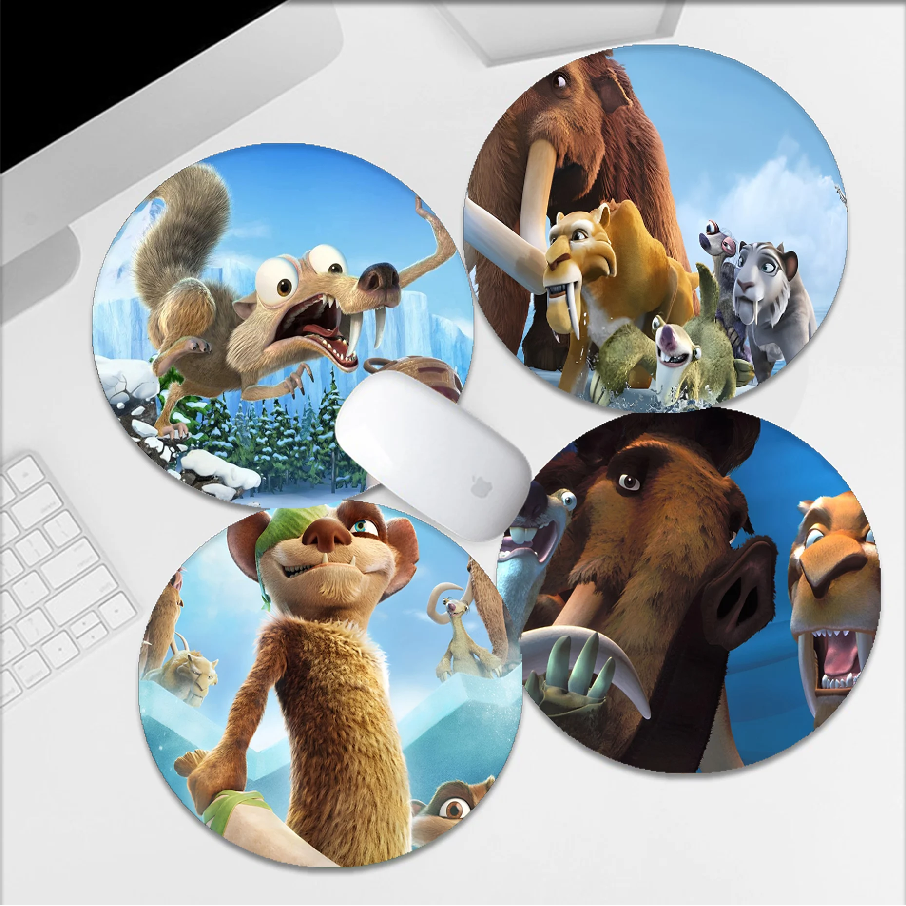 Disney Ice Age Mousepad DIY Round Thickened Mouse Pad Oversized Gaming Keyboard Table Mat Desk Set Accessories Desktop Mat
Disney Ice Age Mousepad DIY Round Thickened Mouse Pad Oversized Gaming Keyboard Table Mat Desk Set Accessories Desktop Mat