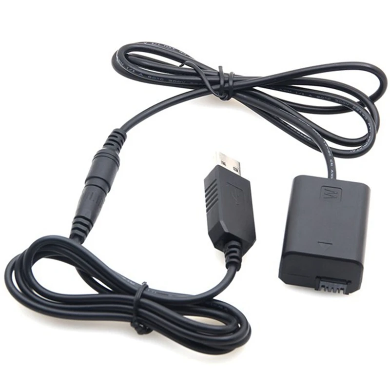 5X Np-Fw50 Dummy Battery W/Dc Power Bank (5V 2A) USB Adapter For Sony A7R, A7, A7S, A7S Ii, A5000, A5100, A6000, A6500
5X Np-Fw50 Dummy Battery W/Dc Power Bank (5V 2A) USB Adapter For Sony A7R, A7, A7S, A7S Ii, A5000, A5100, A6000, A6500