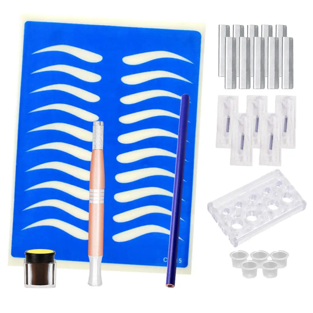 Перманентный 3D макияж Пигмент карандаш для бровей Тренировочный Набор для кожи
Перманентный 3D макияж Пигмент карандаш для бровей Тренировочный Набор для кожи