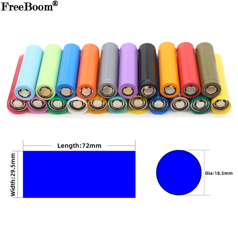 20/100/500pcs 18650 Lipo Battery Wrap PVC Heat Shrink Tube Precut Width 29.5mm x 72mm Insulated Film Protect Case Pack Sleeve
20/100/500pcs 18650 Lipo Battery Wrap PVC Heat Shrink Tube Precut Width 29.5mm x 72mm Insulated Film Protect Case Pack Sleeve