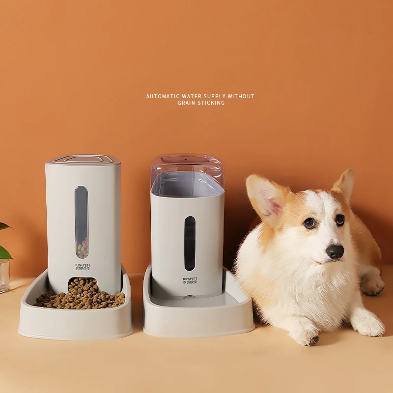 3.8L Pet Automatic Feeder and Water Dispenser Large Capacity Dog Bowl Drinking Water Feeding Cat Bowl Plastic Feeder for Dogs
3.8L Pet Automatic Feeder and Water Dispenser Large Capacity Dog Bowl Drinking Water Feeding Cat Bowl Plastic Feeder for Dogs