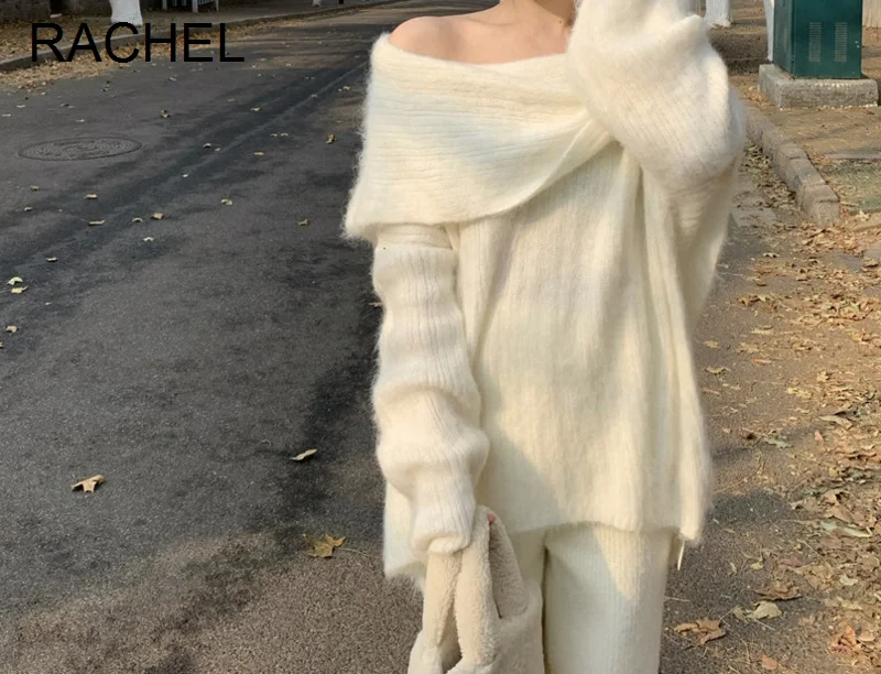 Женский Длинный свитер свободного покроя, белый свитер с открытыми плечами, топ на осень и зиму, новый стиль 2021, Рейчел
Женский Длинный свитер свободного покроя, белый свитер с открытыми плечами, топ на осень и зиму, новый стиль 2021, Рейчел