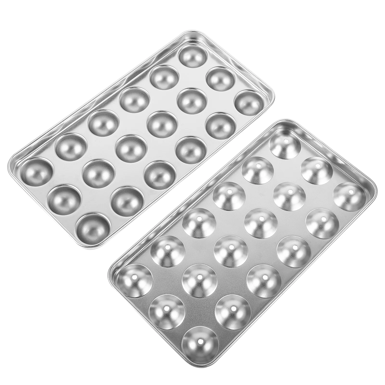 

Cube Tray Stainless Steel Making Mold With Lids Round Resuable Tray Cube Mold Maker Free for Drinks Cocktails