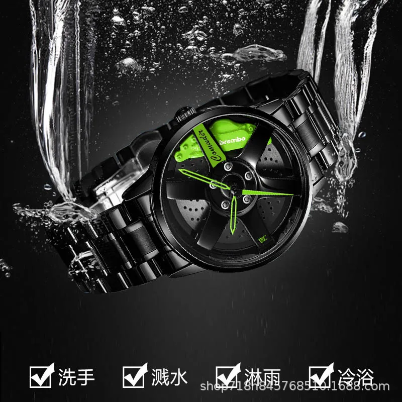 Watches Men Quartz Wristwatches Automatic Movement Watch Men's Waterproof Wheel Style Watch Tide New Watch Men Relogio Masculino
Watches Men Quartz Wristwatches Automatic Movement Watch Men's Waterproof Wheel Style Watch Tide New Watch Men Relogio Masculino