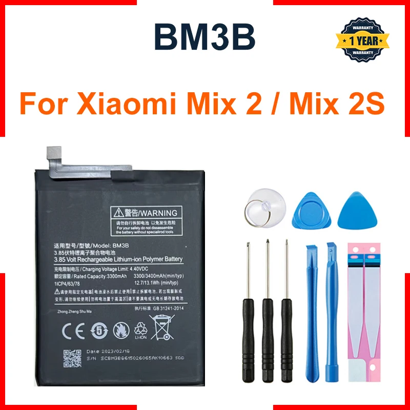 BM3B для Xiaomi Mi Mix 2 Mix2/Mix 2S Mix2S 3300 мАч аккумулятор мобильного телефона