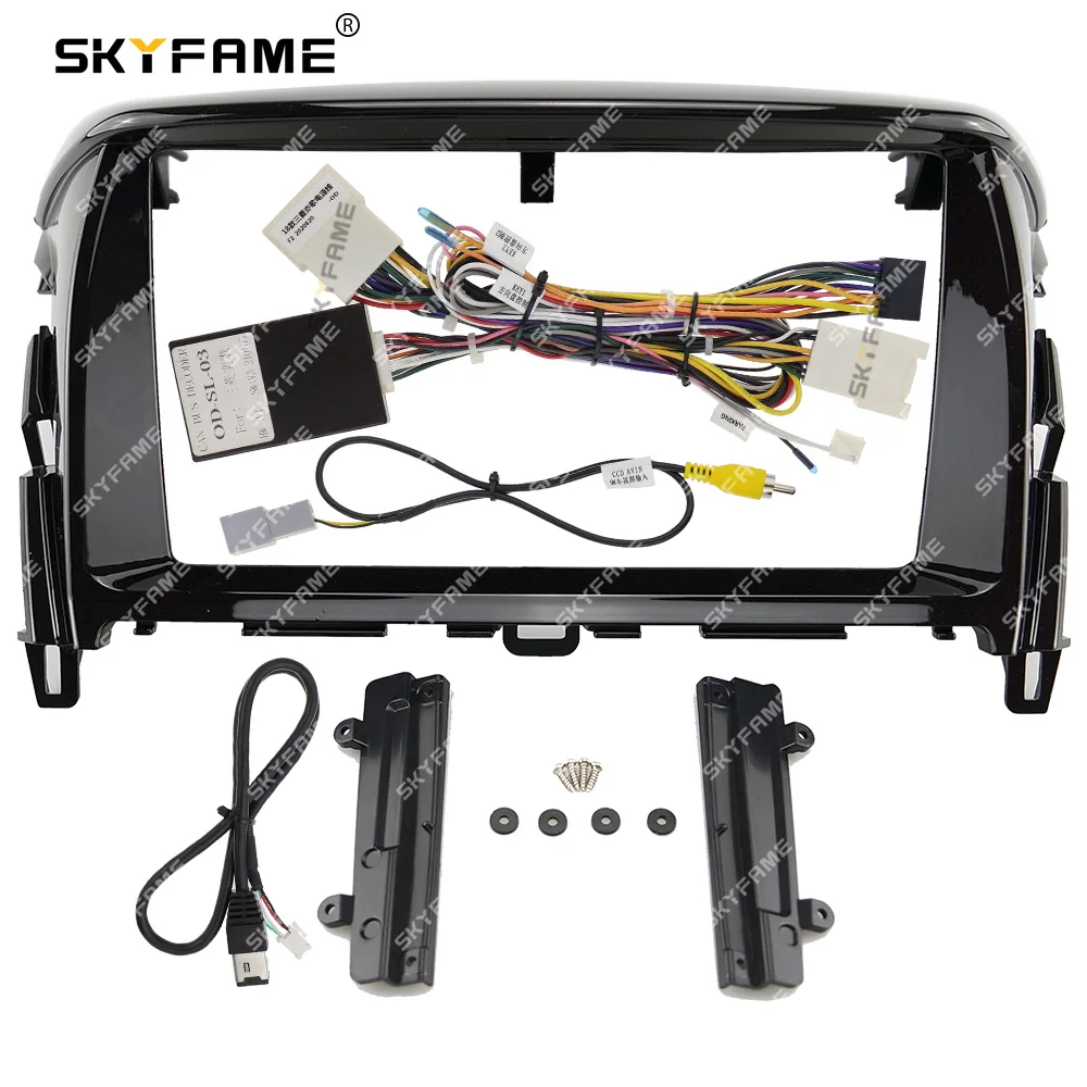 SKYFAME Car Frame Fascia Adapter Canbus Box Decoder For Mitsubishi Eclipse Android Radio Dash Fitting Panel Kit OD-SL-03
SKYFAME Car Frame Fascia Adapter Canbus Box Decoder For Mitsubishi Eclipse Android Radio Dash Fitting Panel Kit OD-SL-03
