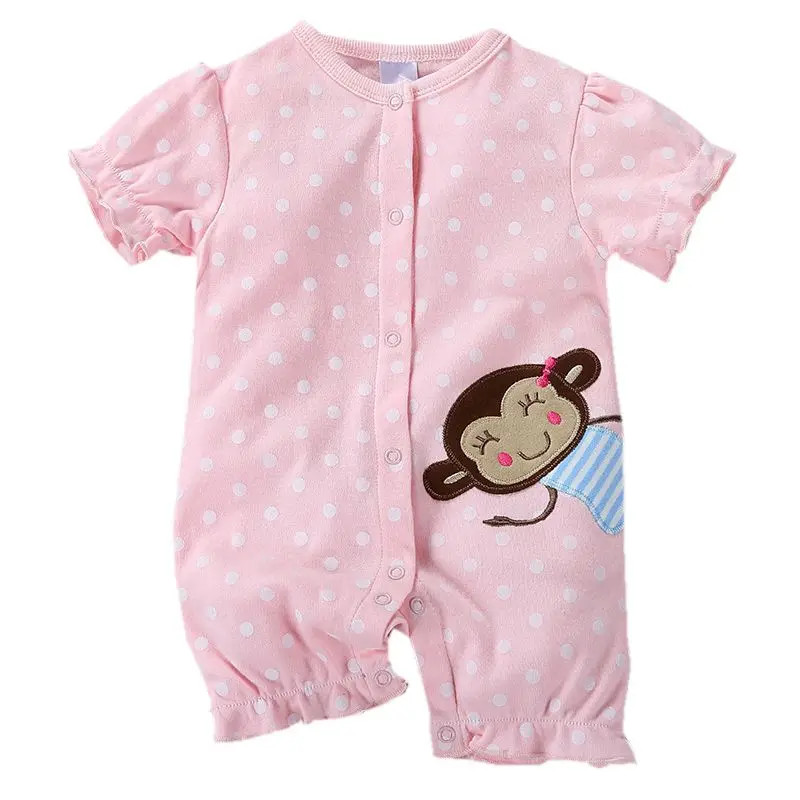 Doll Clothes Pink Polka Dot Monkey Short Sleeve Fit for 22 inch 52-57CM Reborn Baby Silicone Newborn Doll Accessories
Doll Clothes Pink Polka Dot Monkey Short Sleeve Fit for 22 inch 52-57CM Reborn Baby Silicone Newborn Doll Accessories