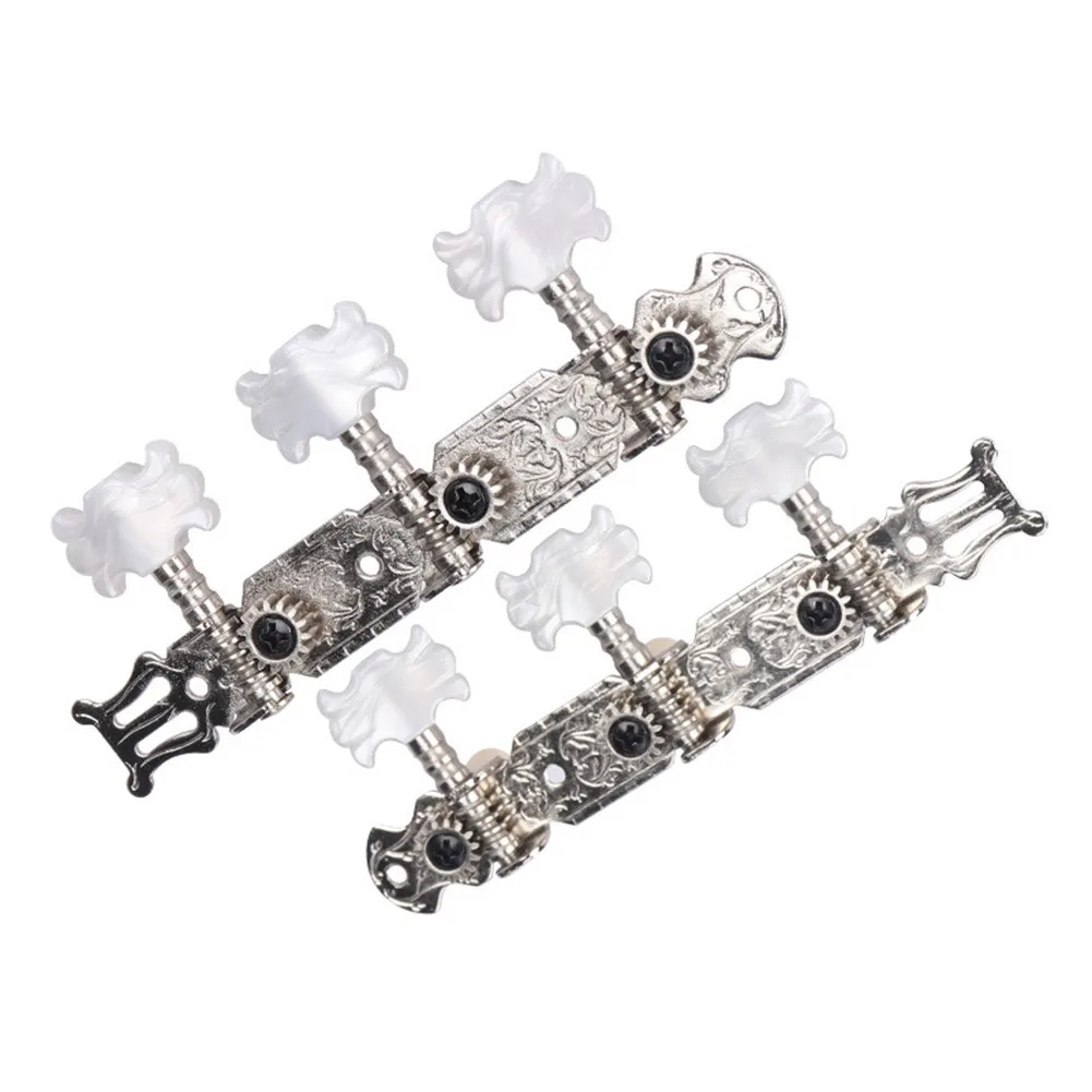 Classical Guitar Tuners Keys Machine Heads Tuners Keys Parts With Screws Metal+ABS String Tuning Pegs Guitar Accessaries
Classical Guitar Tuners Keys Machine Heads Tuners Keys Parts With Screws Metal+ABS String Tuning Pegs Guitar Accessaries
