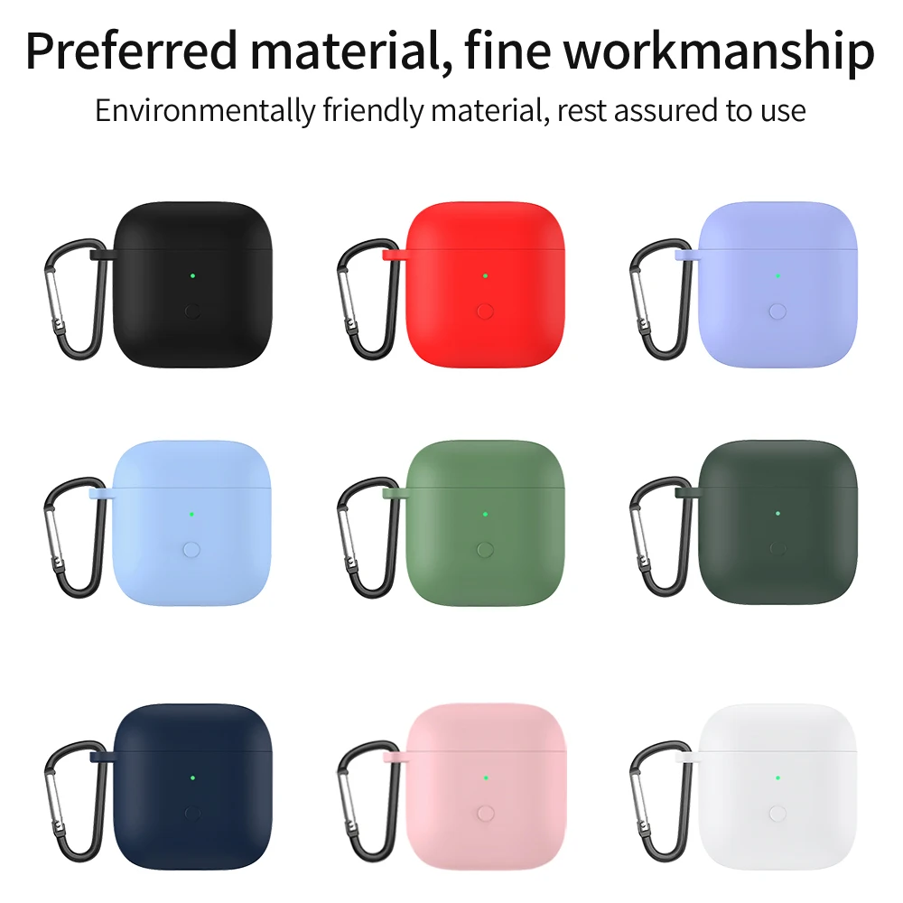 For Xiaomi Redmi Buds 3 Lite Soft Liquid Silicone earphone protective cover funda For Redmi Buds3 lite Candy Color earphone case
For Xiaomi Redmi Buds 3 Lite Soft Liquid Silicone earphone protective cover funda For Redmi Buds3 lite Candy Color earphone case