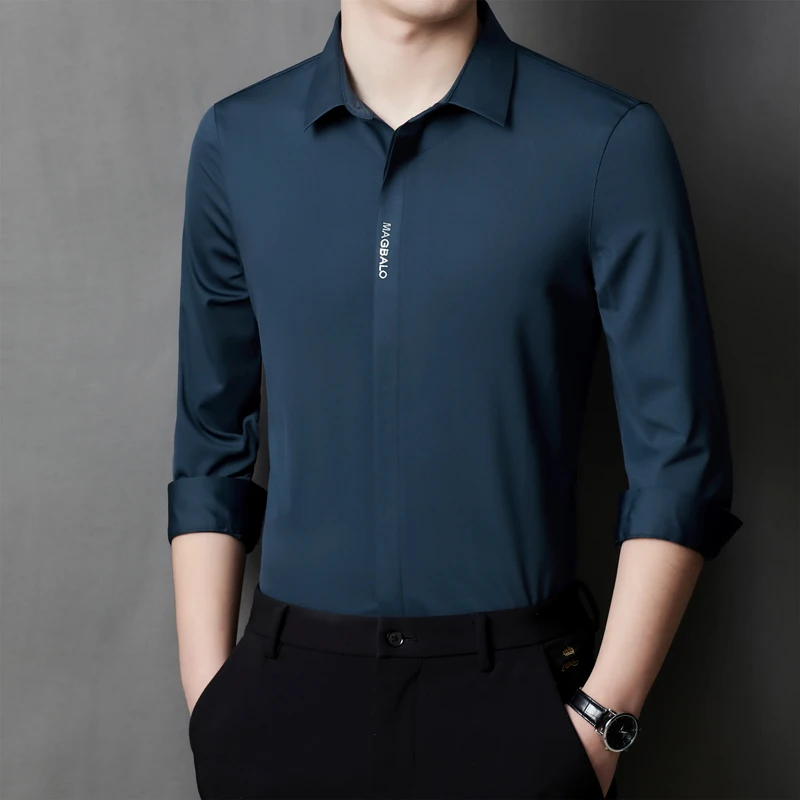 2022 New Casual Shirts Men's Shirts Korean Slim Fit Business Dress Free Iron Long Sleeve Suit Shirts Comfortable Men's Shirts
2022 New Casual Shirts Men's Shirts Korean Slim Fit Business Dress Free Iron Long Sleeve Suit Shirts Comfortable Men's Shirts