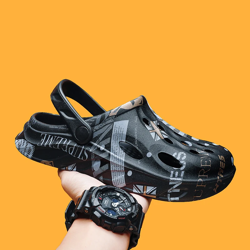 Men Sandals Unisex Summer Hollow Slippers Fashion Outdoor Sandals Breathable Casual Couple Beach Sandal Women Shoes Slippers 
Men Sandals Unisex Summer Hollow Slippers Fashion Outdoor Sandals Breathable Casual Couple Beach Sandal Women Shoes Slippers