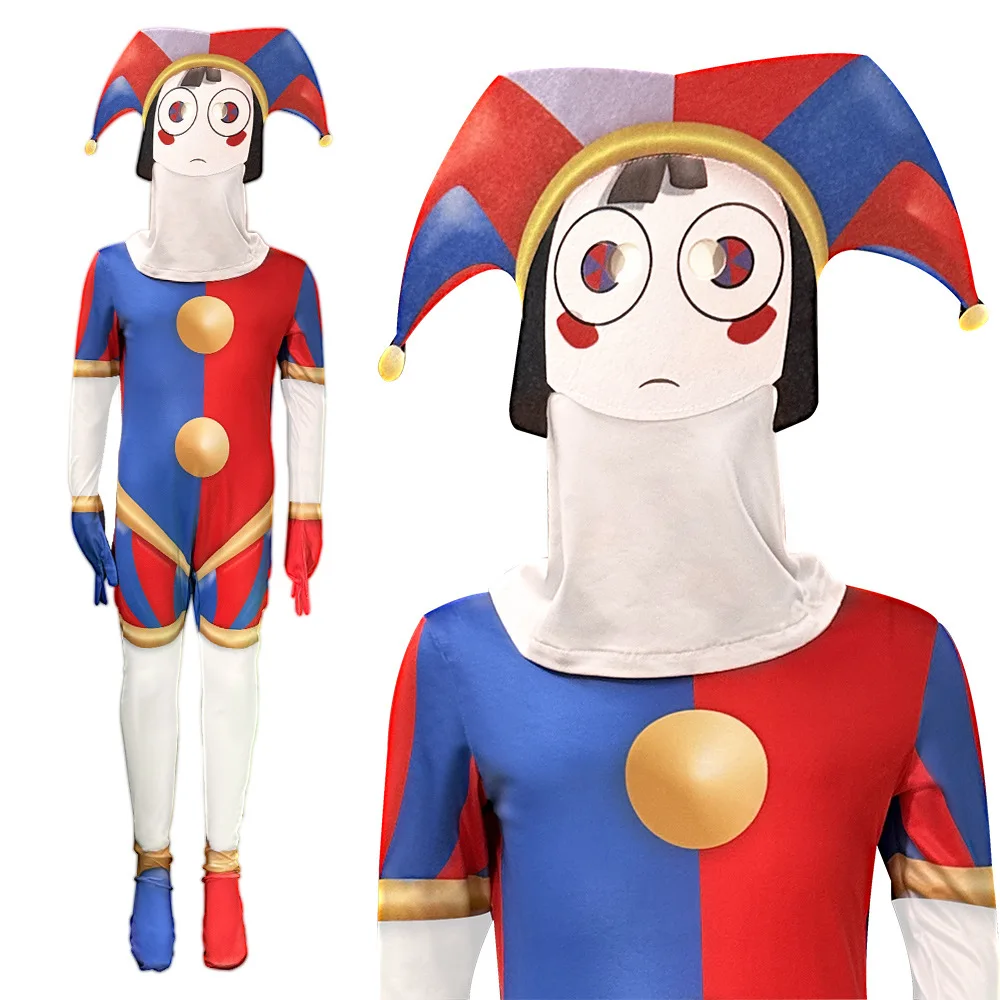 Amazing Digital/Circus Cosplay Pomni Cosplay Cartoon Costume Theater Children Christmas Kids Gifts
Amazing Digital/Circus Cosplay Pomni Cosplay Cartoon Costume Theater Children Christmas Kids Gifts