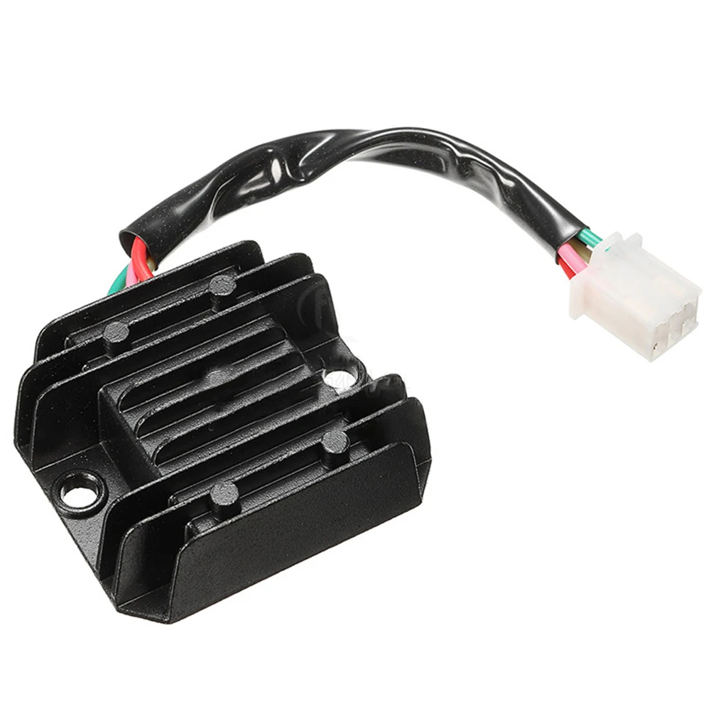 Voltage Regulator Rectifier 12V 4 Wires For ATV GY6 50 80 100 125 150CC 250CC Scooter Motorcycle Boat
Voltage Regulator Rectifier 12V 4 Wires For ATV GY6 50 80 100 125 150CC 250CC Scooter Motorcycle Boat