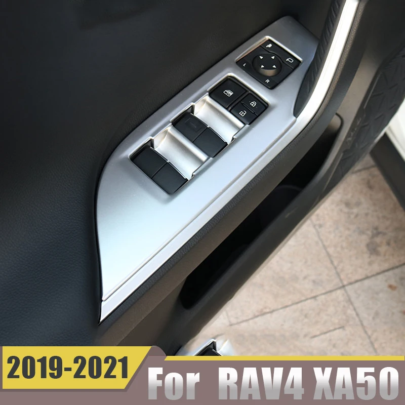 For Toyota RAV4 XA50 2019 2020 2021 2022 Interior Accessories Car Window Glass Lift Switch Panel Armrest Decoration Trim Covers
For Toyota RAV4 XA50 2019 2020 2021 2022 Interior Accessories Car Window Glass Lift Switch Panel Armrest Decoration Trim Covers