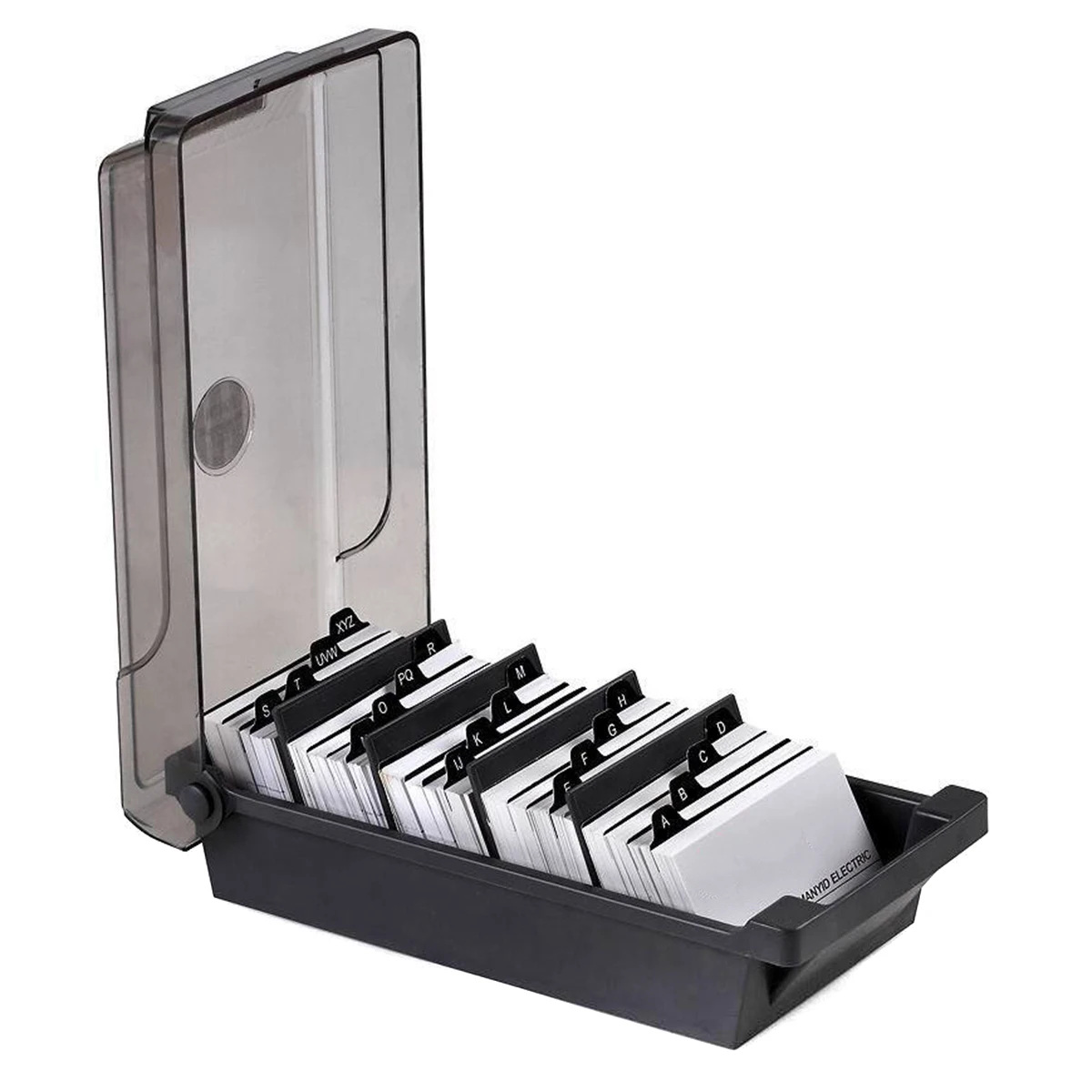 Business Card Holder Plastic Name Card Storage Box Organizer Hold up to 500 Cards
Business Card Holder Plastic Name Card Storage Box Organizer Hold up to 500 Cards