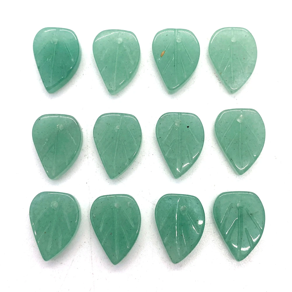 Tree Leaf-shaped Carved Natural Stone Pendant 10x19mm Diy Charms for Jewelry Making Earrings Charm Necklace Accessories 5pcs
Tree Leaf-shaped Carved Natural Stone Pendant 10x19mm Diy Charms for Jewelry Making Earrings Charm Necklace Accessories 5pcs
