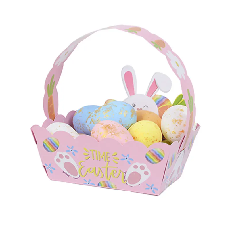 12Pcs Portable Easter Egg Basket Chicken Rabbit Gift Bag Candy Snacks Packing Tool Kids Gifts Easter Decorations For Home 
12Pcs Portable Easter Egg Basket Chicken Rabbit Gift Bag Candy Snacks Packing Tool Kids Gifts Easter Decorations For Home