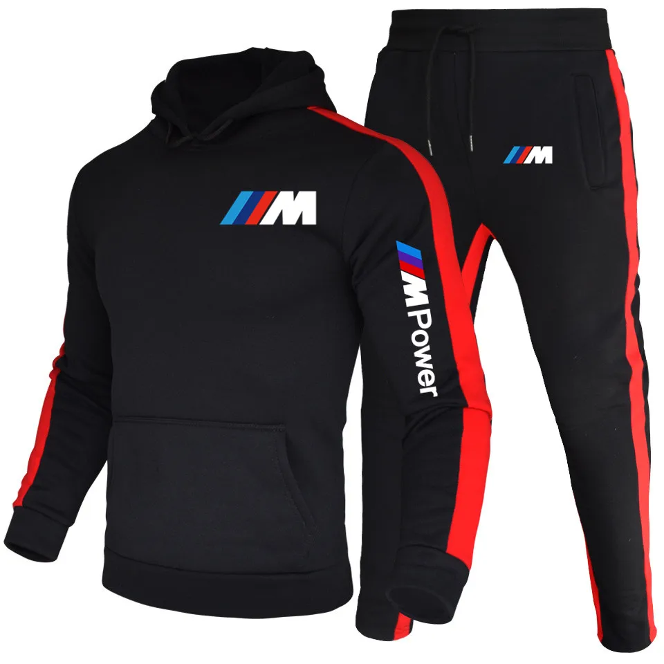 New striped sportswear Men Sets Fashion BMW Hoodies Pant Hoody Sweatshirts + Sweatpants Tracksuit Autumn Winter Jogging pants
New striped sportswear Men Sets Fashion BMW Hoodies Pant Hoody Sweatshirts + Sweatpants Tracksuit Autumn Winter Jogging pants