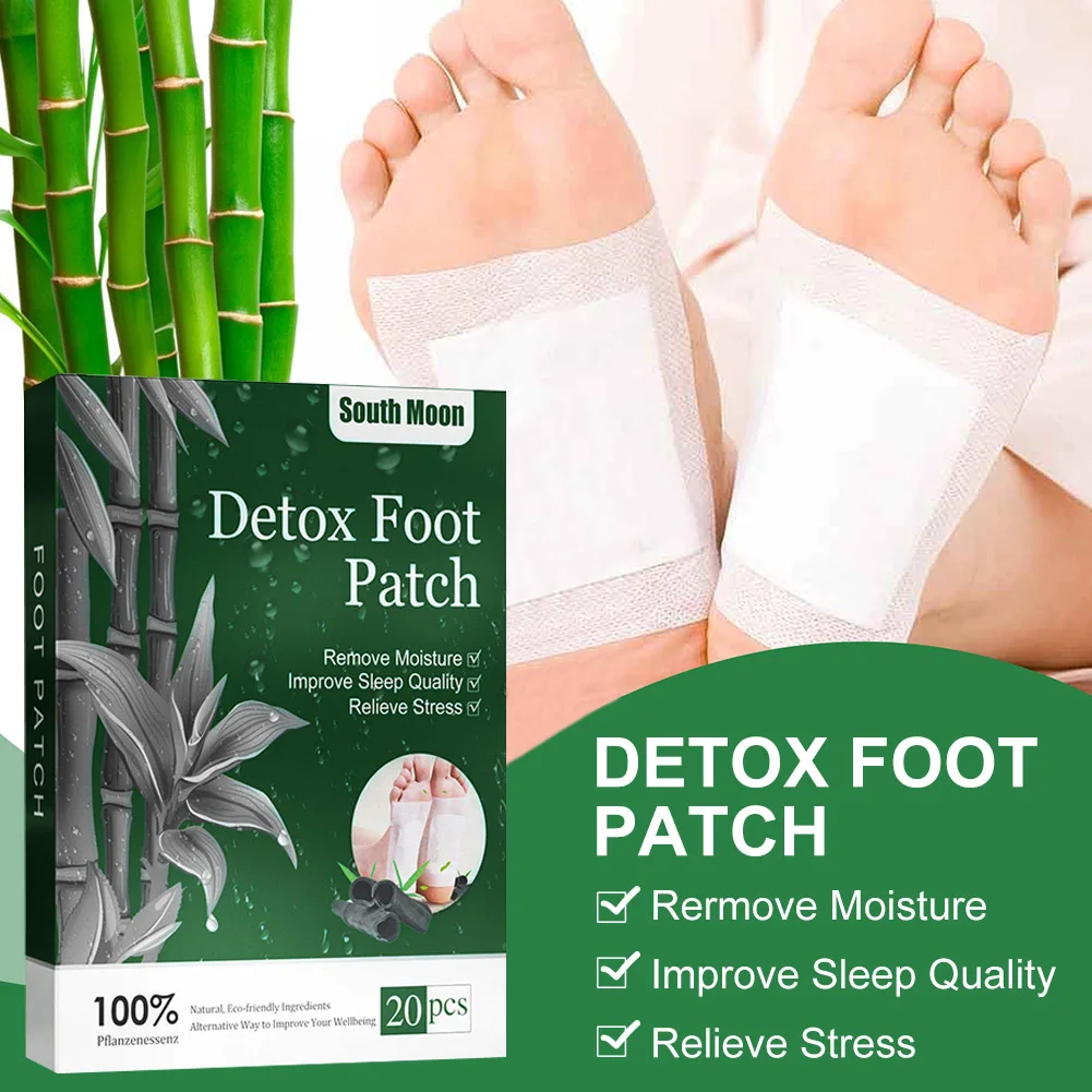 10/20Pcs Adhesives Detox Foot Patches Pads Body Toxins Feet Slimming Cleansing Bamboo Charcoal Herbal Adhesive dropship
10/20Pcs Adhesives Detox Foot Patches Pads Body Toxins Feet Slimming Cleansing Bamboo Charcoal Herbal Adhesive dropship