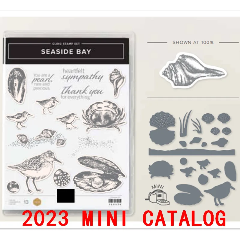 SEASIDE BAY Metal Cutting Dies And Silicone Stamps For DIY Scrapbooking Photo Album Embossing Christmas New Arrival 2023
SEASIDE BAY Metal Cutting Dies And Silicone Stamps For DIY Scrapbooking Photo Album Embossing Christmas New Arrival 2023