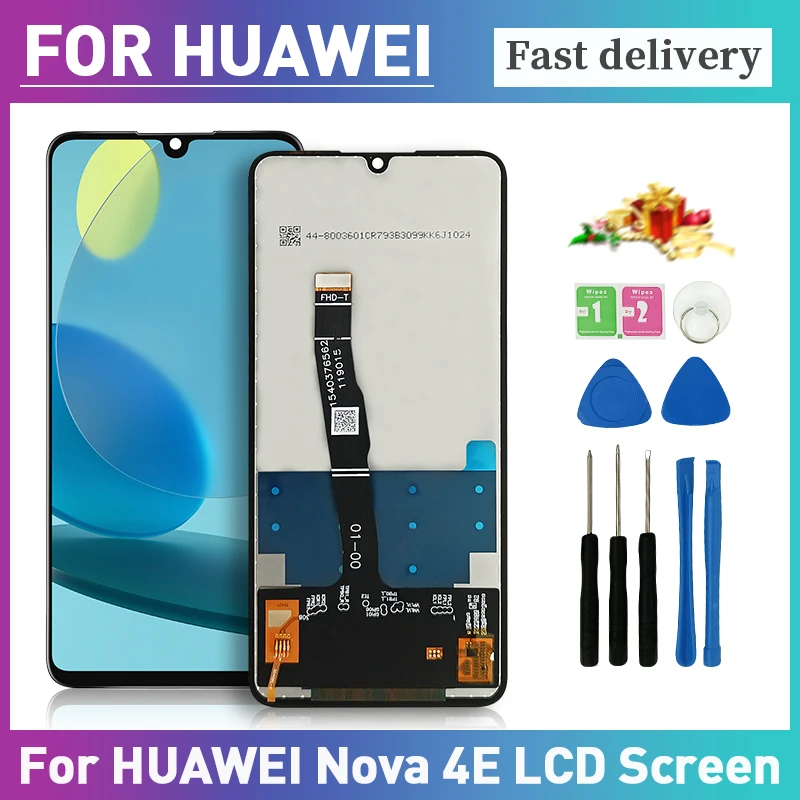 6.15" LCD for Huawei Nova 4e Display 100% Tested Touch Screen LCD Replacement Digitizer Assembly Part MAR-AL00
6.15" LCD for Huawei Nova 4e Display 100% Tested Touch Screen LCD Replacement Digitizer Assembly Part MAR-AL00