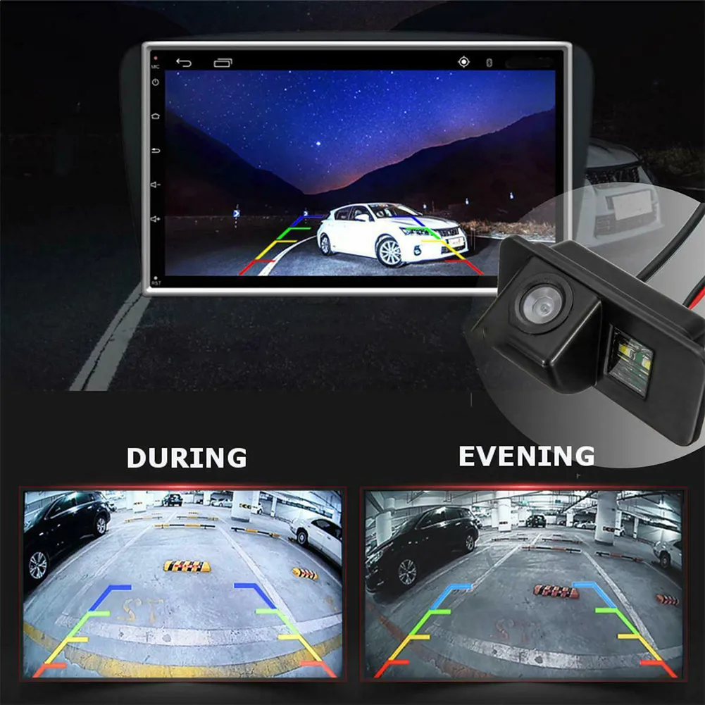 Rear View Reverse Camera 520 TV Lines Auto Black Car 170° 2:1 Interlance DC 12V Power Supply Cable Video Cable
Rear View Reverse Camera 520 TV Lines Auto Black Car 170° 2:1 Interlance DC 12V Power Supply Cable Video Cable