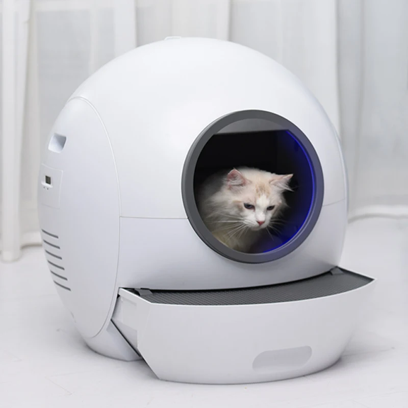 Intelligent Automatic Cat Litter Smart Box Side Entry Cat Litter Box Enclosed Anti Splash Deodorizer Pet Toilet Training Meubles
Intelligent Automatic Cat Litter Smart Box Side Entry Cat Litter Box Enclosed Anti Splash Deodorizer Pet Toilet Training Meubles