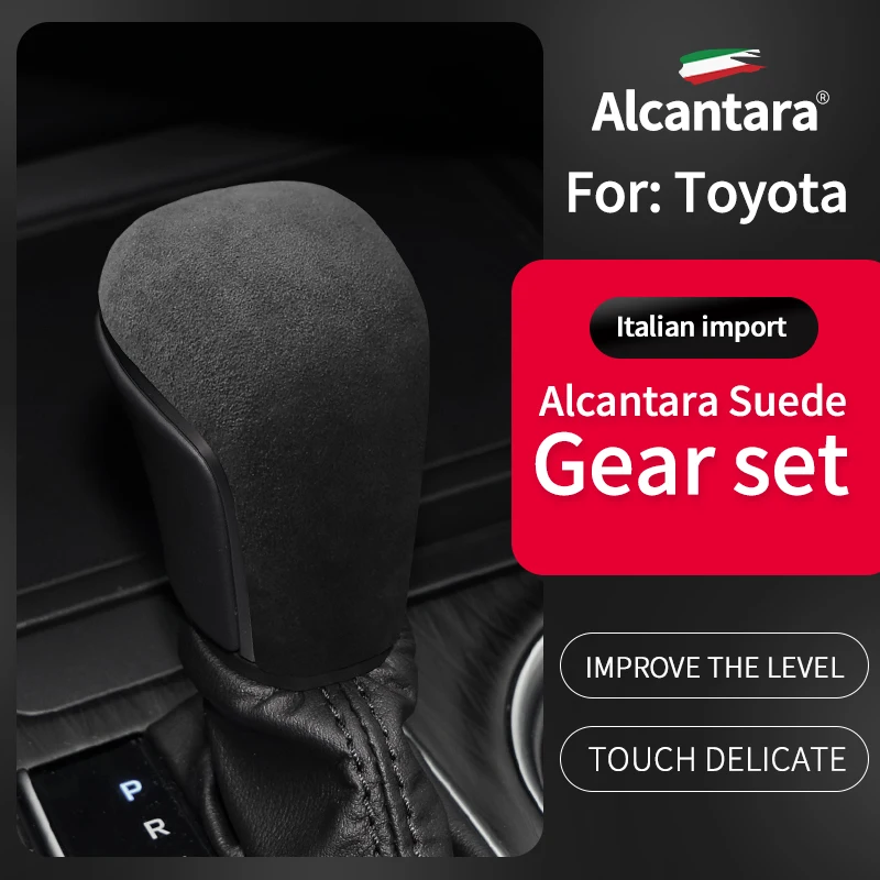 Alcantara Suede Car Shifter Cover for apply to Toyota Gear Cover 2018-2021 Models Car Retrofit Interior Protective Cover
Alcantara Suede Car Shifter Cover for apply to Toyota Gear Cover 2018-2021 Models Car Retrofit Interior Protective Cover