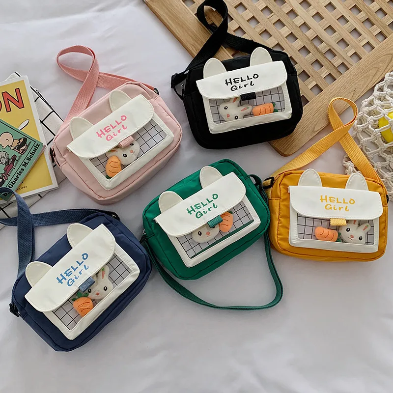 2022 Female Canvas Bag Cartoon Rabbit Messenger Bags For Women Student Cute Girl Shoulder Bag Ladies Shopping Handbag Crossbody
2022 Female Canvas Bag Cartoon Rabbit Messenger Bags For Women Student Cute Girl Shoulder Bag Ladies Shopping Handbag Crossbody