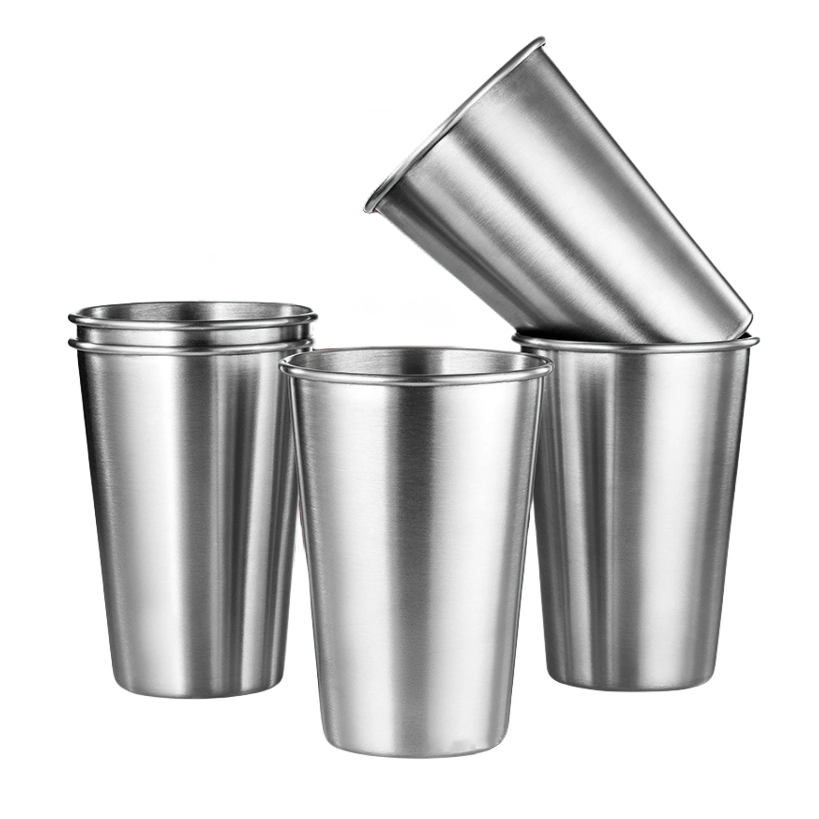 5Pcs Stainless Steel Metal Cup Beer Cups White Wine Glass Coffee Tumbler Travel Camping Mugs Drinking Coffee Tea Mug Set
5Pcs Stainless Steel Metal Cup Beer Cups White Wine Glass Coffee Tumbler Travel Camping Mugs Drinking Coffee Tea Mug Set