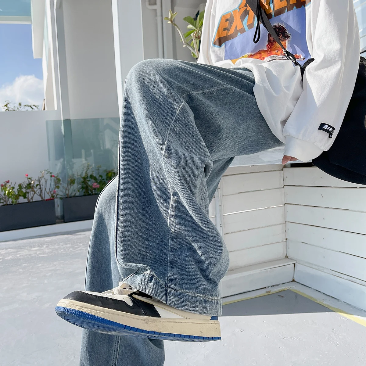 2022 Spring Autumn Casual Straight Men's Jeans Streetwear Solid Color Denim Casual Pants For Man
2022 Spring Autumn Casual Straight Men's Jeans Streetwear Solid Color Denim Casual Pants For Man
