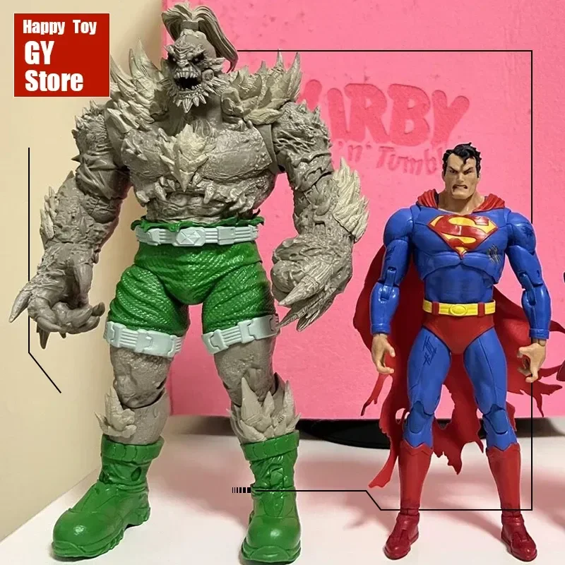 7/10 Inch Original Mcfarlane Toys Anime Superman Vs Doomsday Figure Action Figurine Gold Label Dc Multiverse Movable Model Doll 
7/10 Inch Original Mcfarlane Toys Anime Superman Vs Doomsday Figure Action Figurine Gold Label Dc Multiverse Movable Model Doll