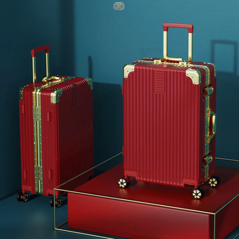 Aluminum Middle Size Luggage Trolley Vintage Travel Bags Traveling Multifunctional Designer Maleta De Viaje Luggage WWH30XP
Aluminum Middle Size Luggage Trolley Vintage Travel Bags Traveling Multifunctional Designer Maleta De Viaje Luggage WWH30XP