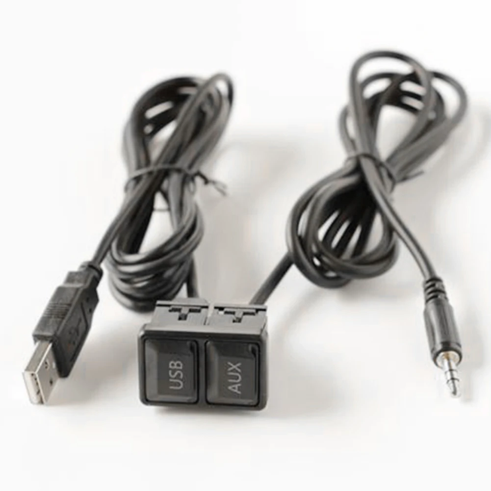 AUX Cable Car USB AUX Adapter Car Accessories 3.4*2.3CM Black Extension Plastic USB Wire Harness With Dust Cover
AUX Cable Car USB AUX Adapter Car Accessories 3.4*2.3CM Black Extension Plastic USB Wire Harness With Dust Cover