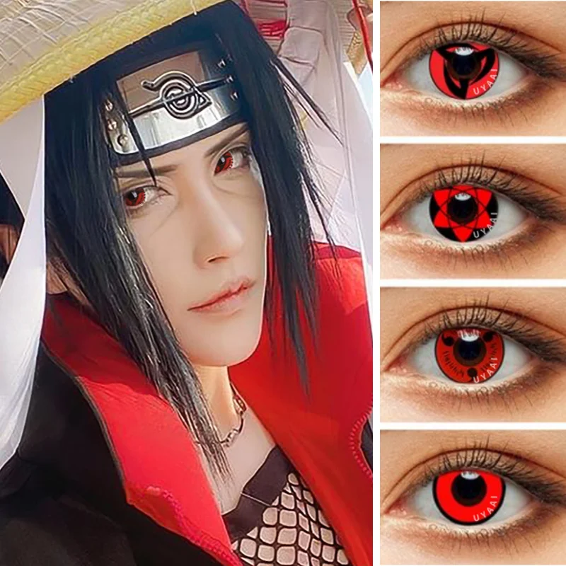 UYAAI 2Pcs/Pair Colored Contact Lenses For Eyes Pupils Anime Lenses Cosplay Anime Accessories Eyes Lenses Yearly Color Contact
UYAAI 2Pcs/Pair Colored Contact Lenses For Eyes Pupils Anime Lenses Cosplay Anime Accessories Eyes Lenses Yearly Color Contact
