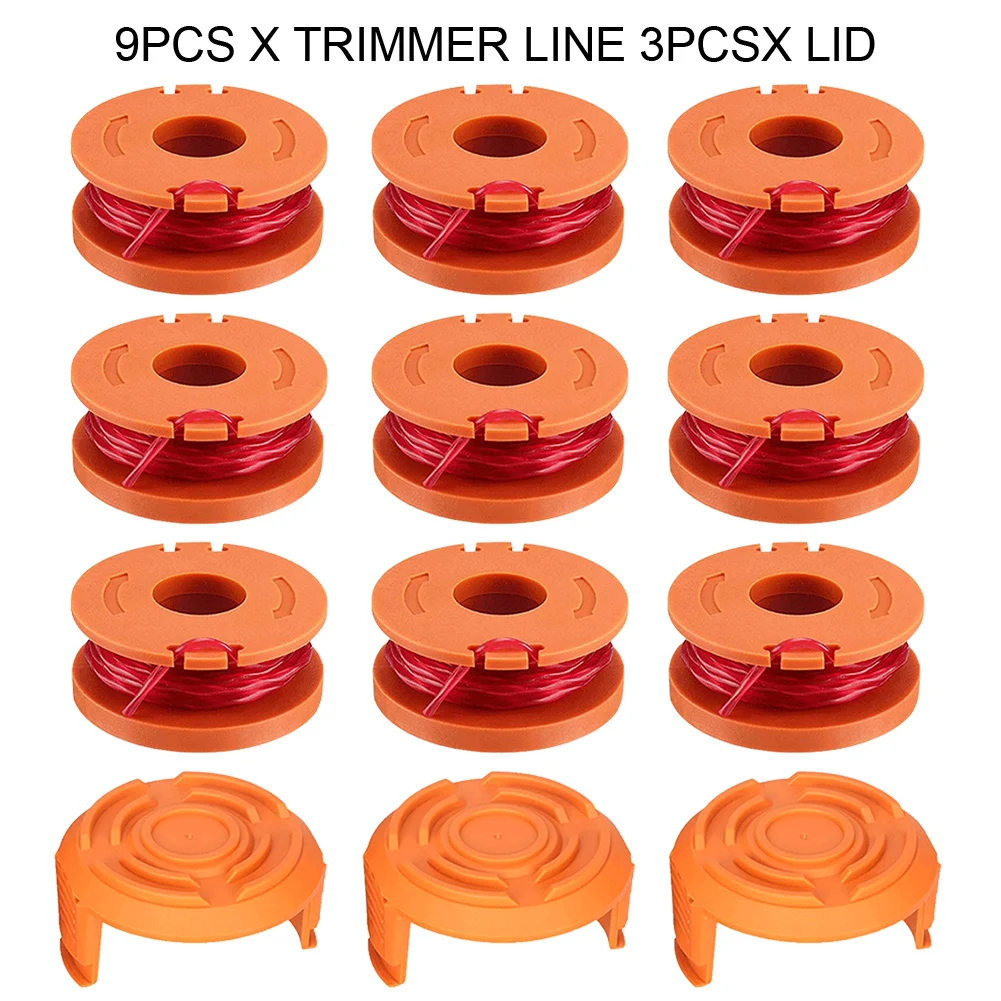 9pcs Home Improvement High Performance Garden Tools Durable Power Trimmer Spool Line Efficient Outdoor Flexible ABS Fit For Worx
9pcs Home Improvement High Performance Garden Tools Durable Power Trimmer Spool Line Efficient Outdoor Flexible ABS Fit For Worx