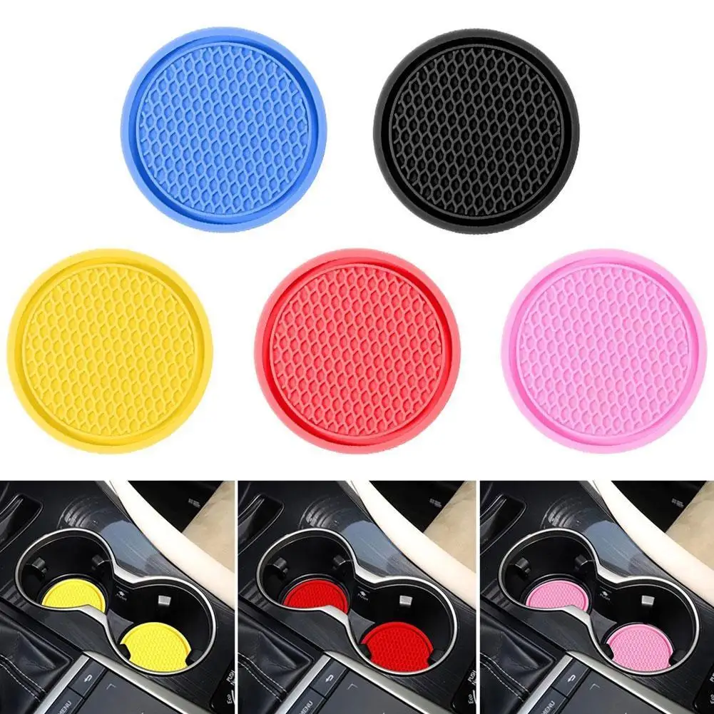 1 Pcs Car Coasters PVC Travel Auto Cup Holder Insert Coaster Anti Slip Vehicle Interior Accessories Cup Mats
1 Pcs Car Coasters PVC Travel Auto Cup Holder Insert Coaster Anti Slip Vehicle Interior Accessories Cup Mats