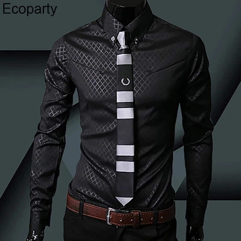 2022 Men's Luxury Business Style Shirt Solid Long Sleeve Single-Breasted Comfort Slim Top Fashion Leisure Shirts For Men
2022 Men's Luxury Business Style Shirt Solid Long Sleeve Single-Breasted Comfort Slim Top Fashion Leisure Shirts For Men