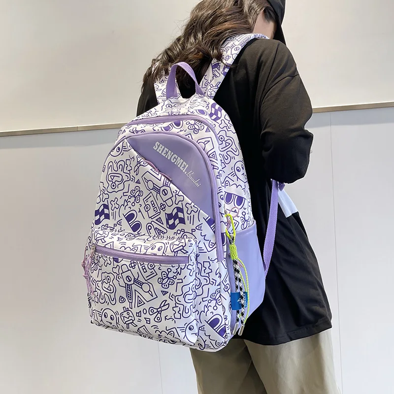 Graffiti Women's Backpack Nylon Backpacks for Women Men Backpacks Big Capacity Schoolbags for Teenagers Girls School Backpacks
Graffiti Women's Backpack Nylon Backpacks for Women Men Backpacks Big Capacity Schoolbags for Teenagers Girls School Backpacks