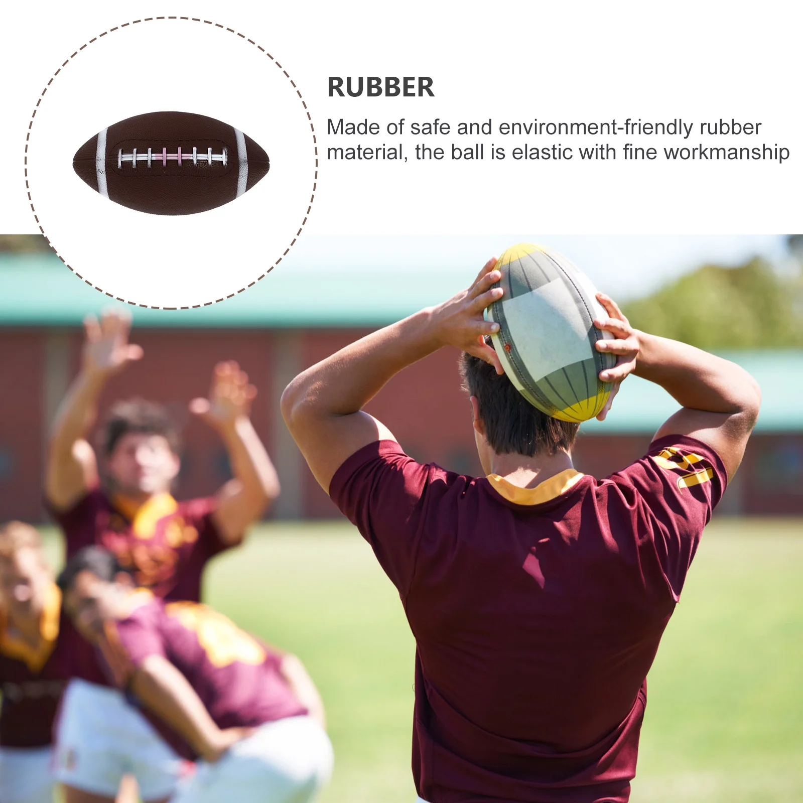 1Pc Rugby-ball American Rugby-ball Rugby-ball Race Prop Outdoor for Kids Home Children
1Pc Rugby-ball American Rugby-ball Rugby-ball Race Prop Outdoor for Kids Home Children