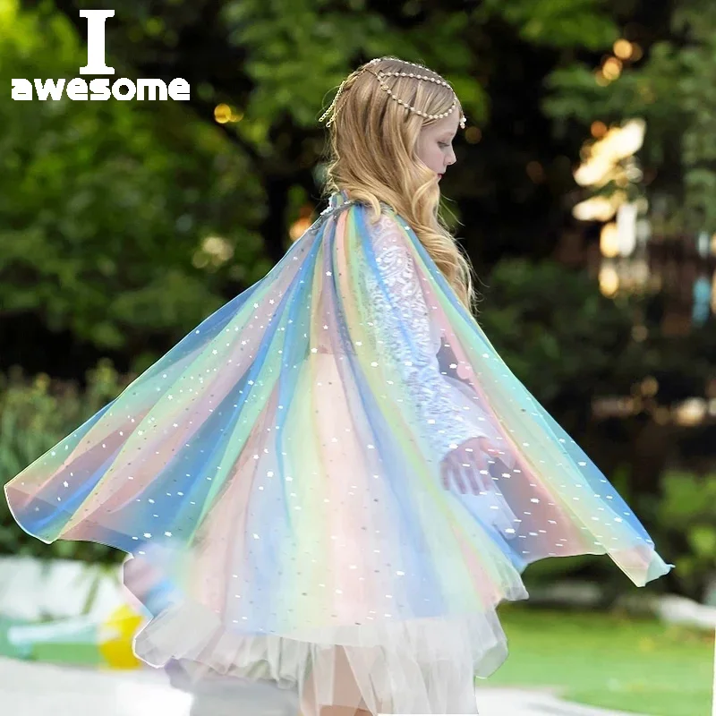 New Fashion Shawl Girls Cloak Thin Style Mesh Baby Girls Jacket Christmas Halloween Birthday Party Gift 2-10 Years Kids Clothes
New Fashion Shawl Girls Cloak Thin Style Mesh Baby Girls Jacket Christmas Halloween Birthday Party Gift 2-10 Years Kids Clothes